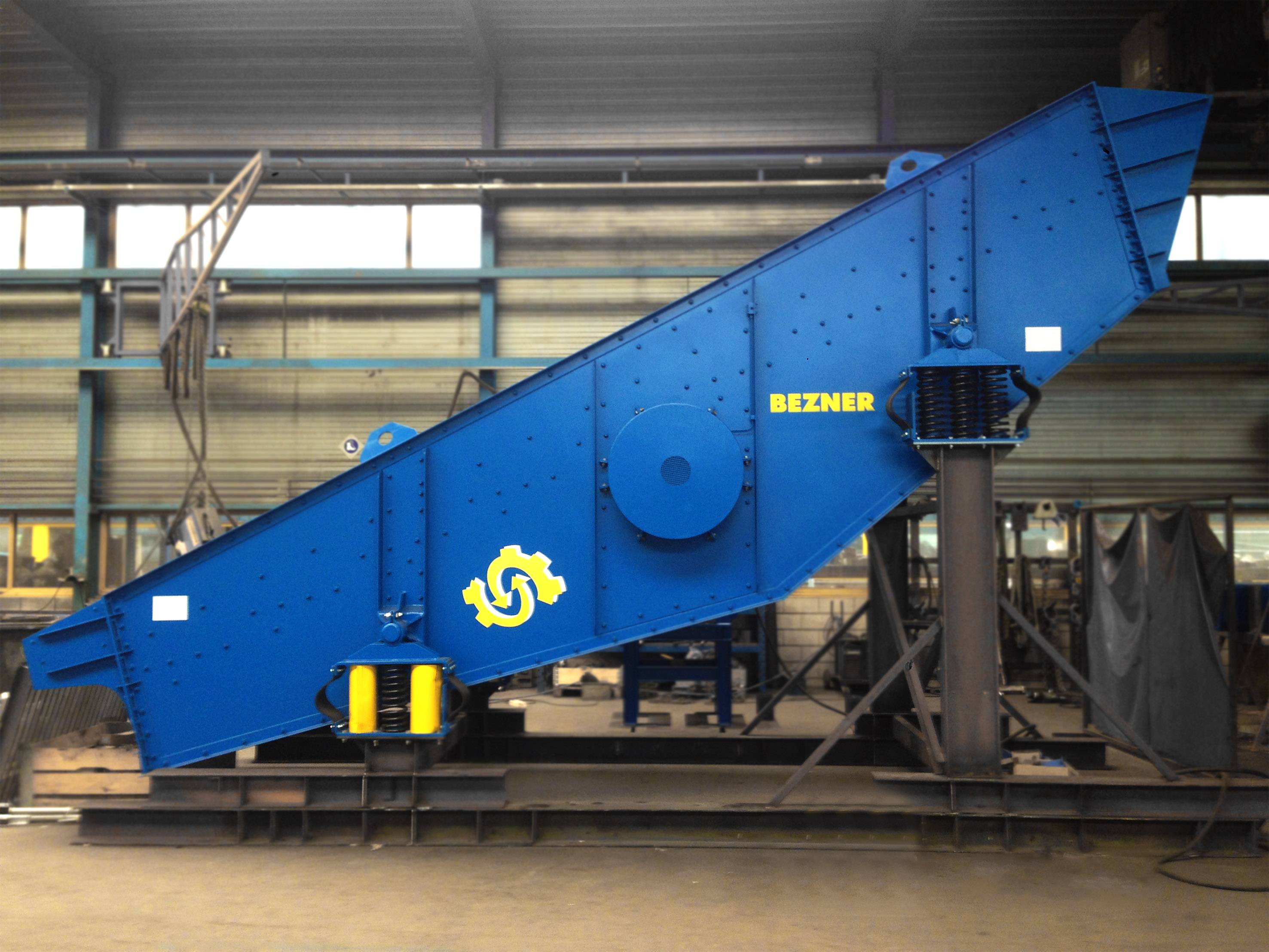 linear motion vibrating screen Bezner