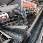 Recycling plant for industrial waste