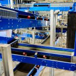 belt conveyor system for recycling
